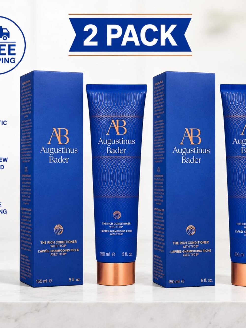 2 PACK Augustinus Bader The Conditioner, 5 fl oz Brand New Sealed